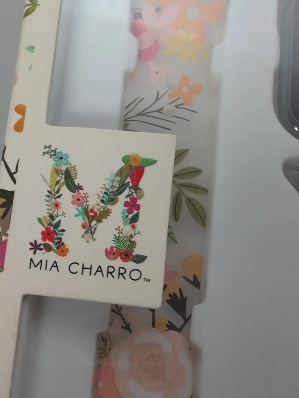 Mia Charro Apple Watch Band & Bumper Set Floral Print